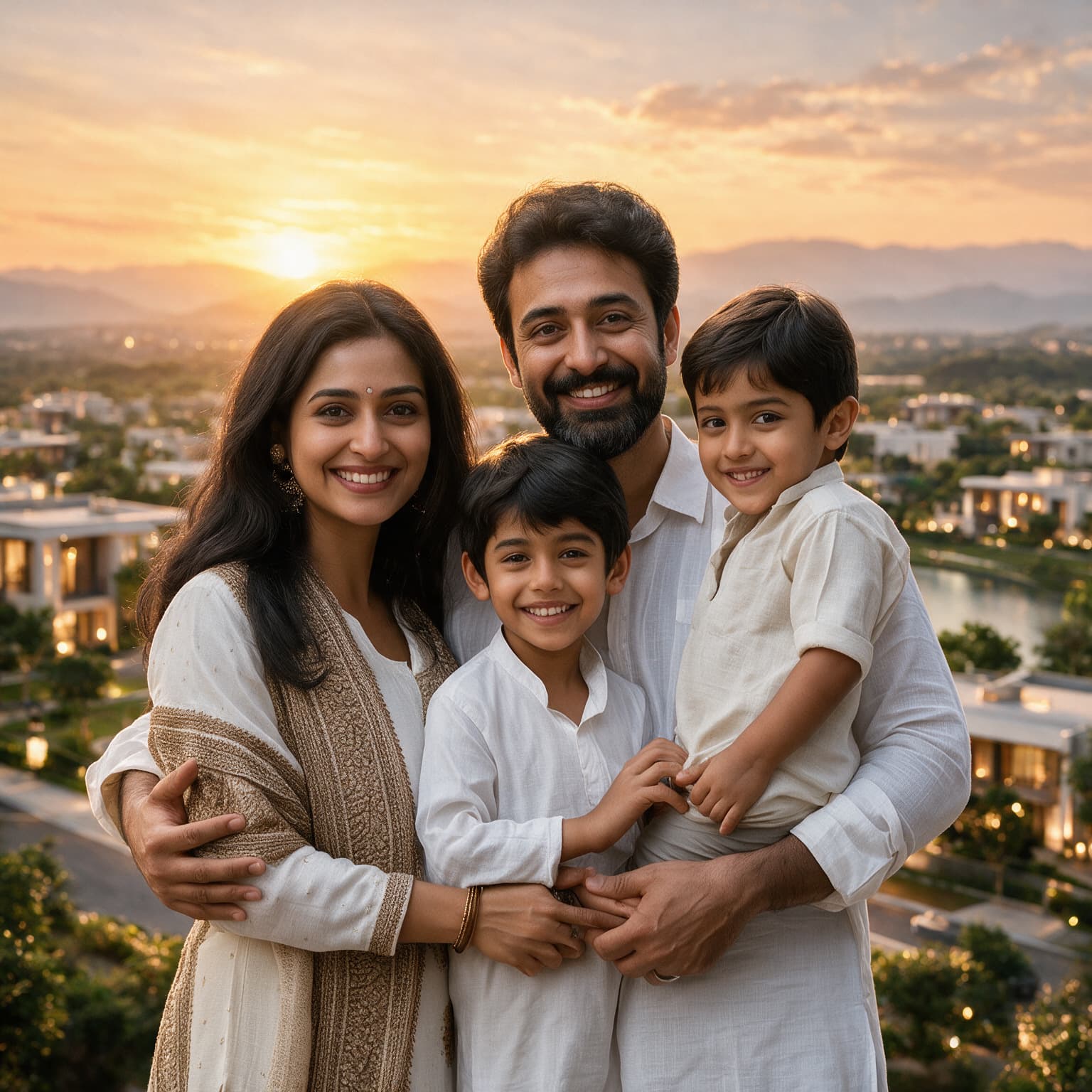 Happy family